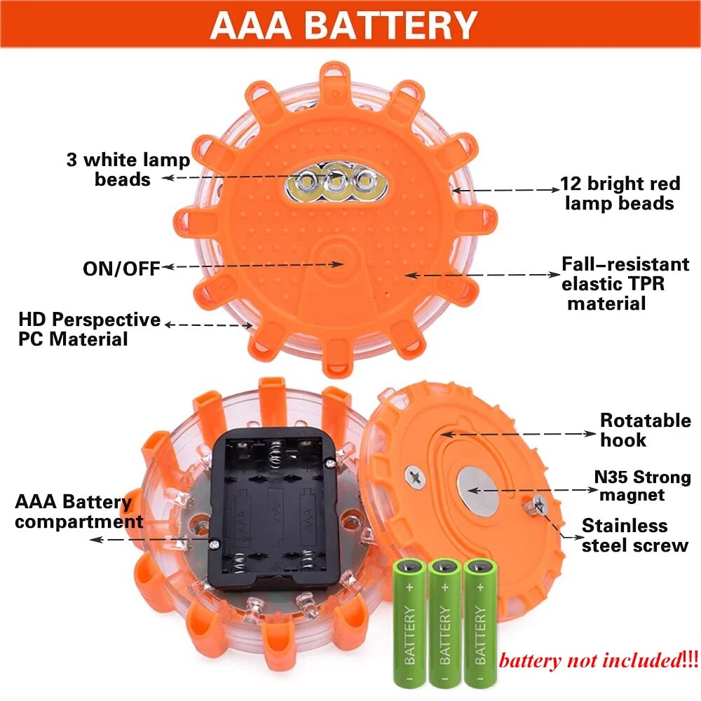 Road Safe Guard LED Warning Lights